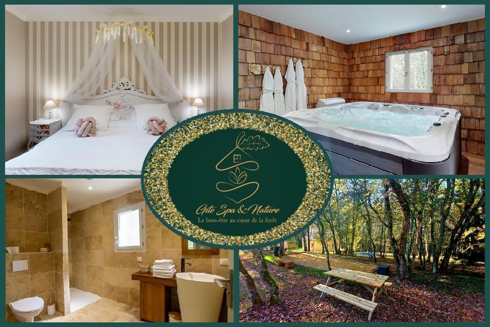 Gite Spa & Nature Saint-Chamassy Экстерьер фото